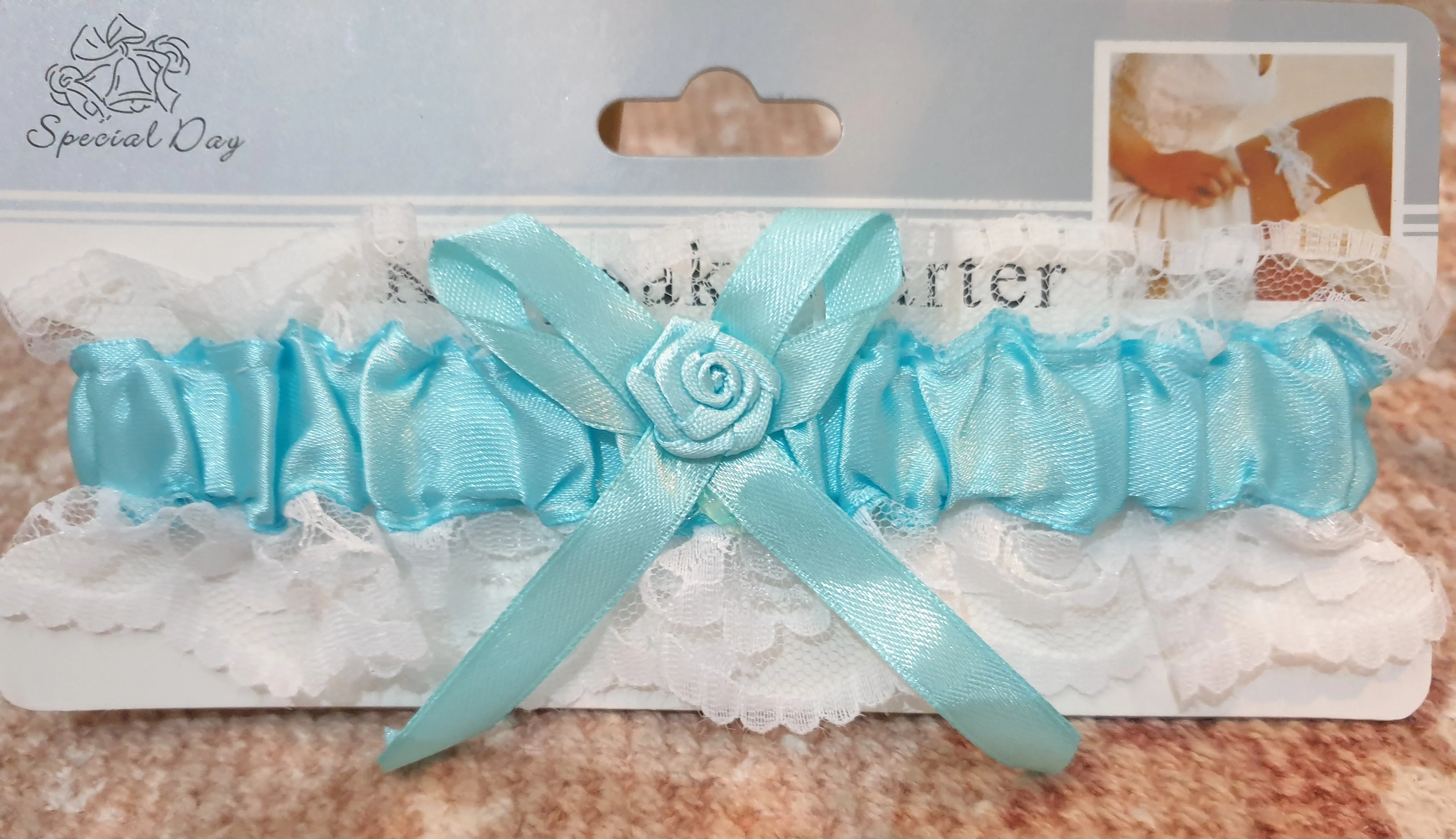 LACE AND RIBBON GARTER