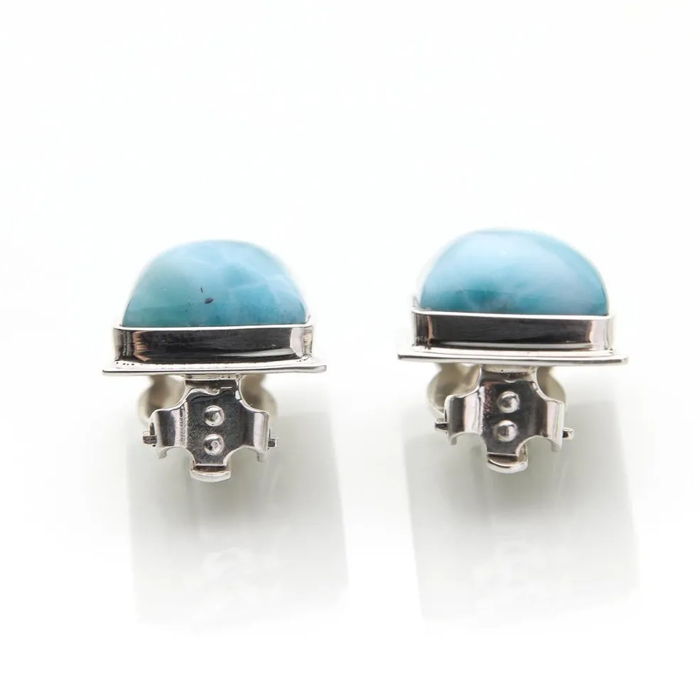 Larimar Clip On Earrings Nova