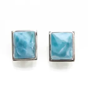 Larimar Clip On Earrings Nova
