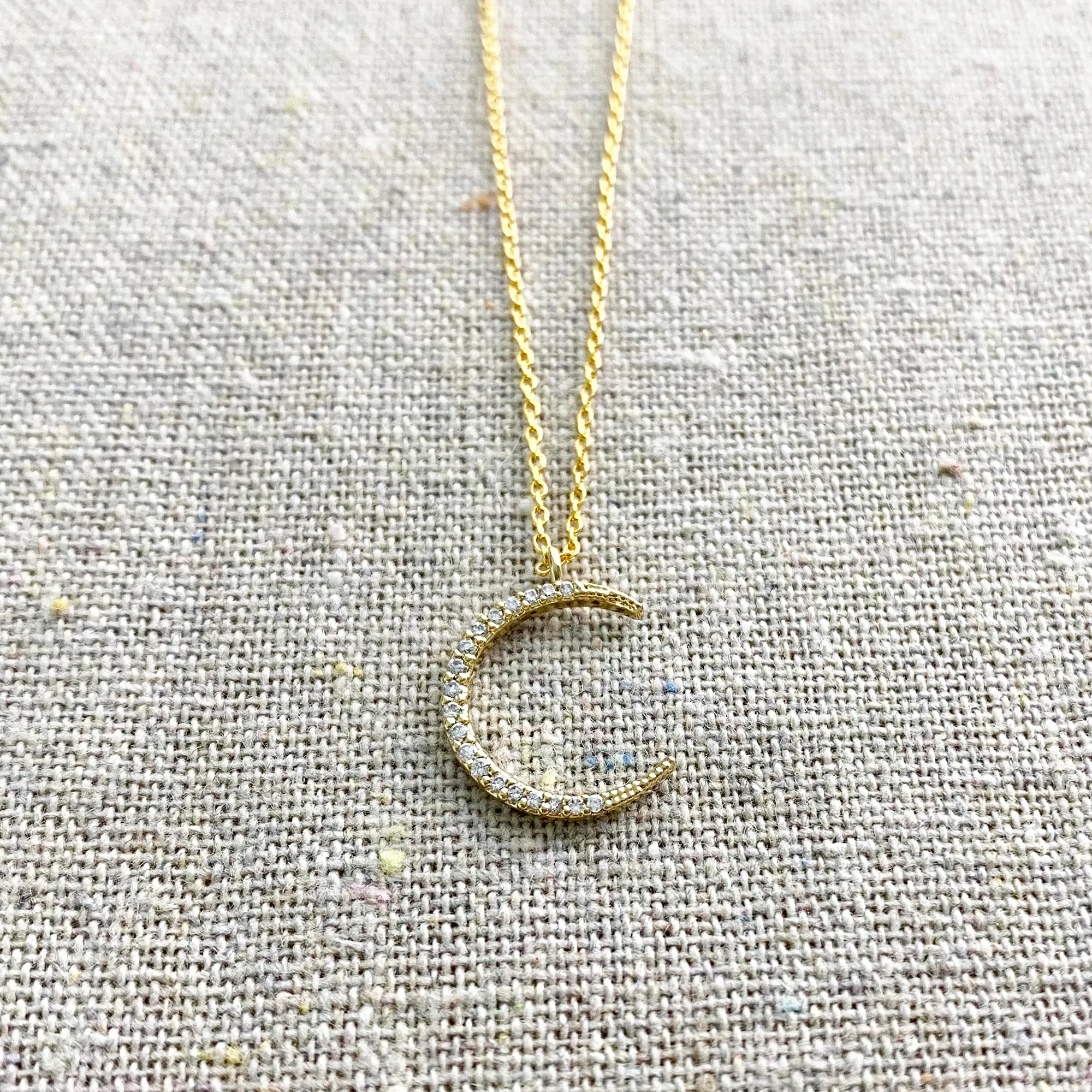 Like Night & Day Necklace • Moon