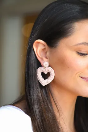 Love Story Beaded Earrings