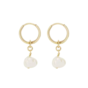 Lucia Mini Hoop Earrings - Gold