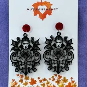 Male vampire - earrings  - Set of 2