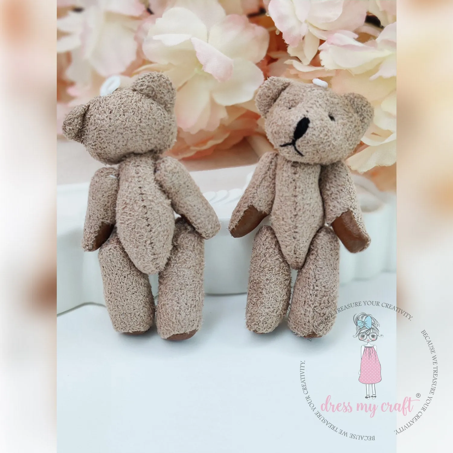 Miniature Brownie Teddy Bear
