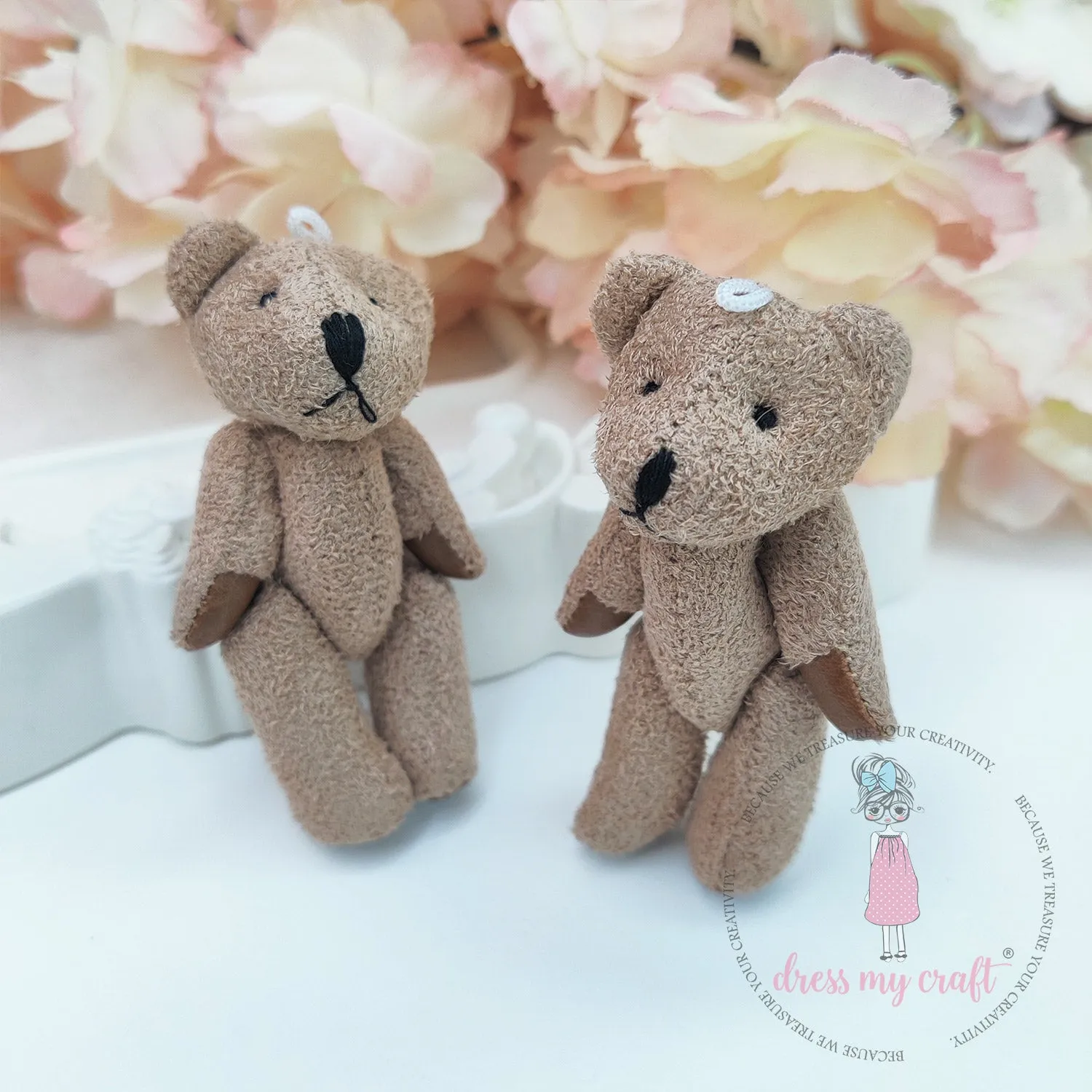 Miniature Brownie Teddy Bear