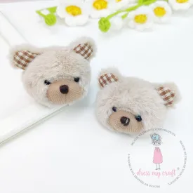 Miniature Muffin Teddy Bear Head