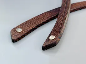 Modern Hair Sticks Minimalist Hair Sticks Wenge and Moonstone wood hair sticks