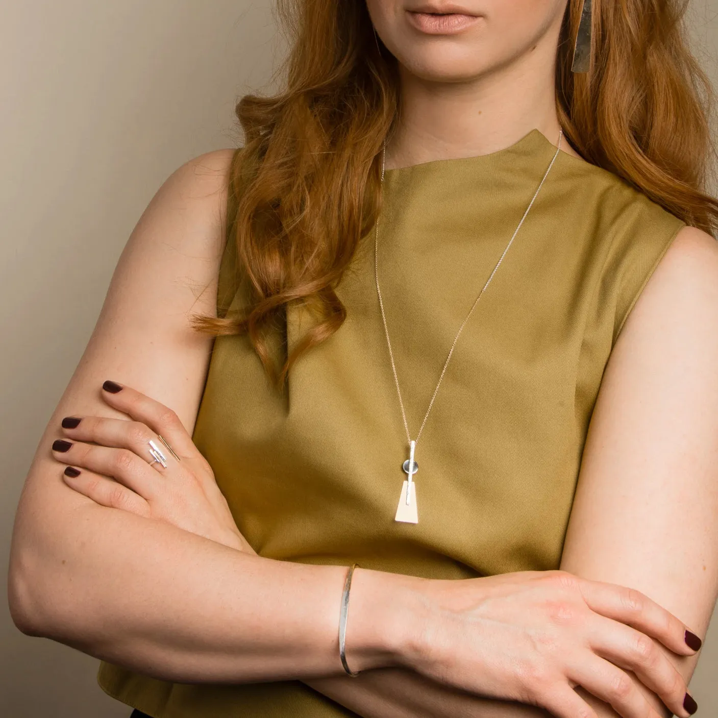 MOONTOWER TWO-TONE NECKLACE