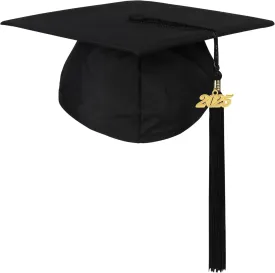 Newrara Graduation Unisex Matte Adult Graduation Cap with Tassel