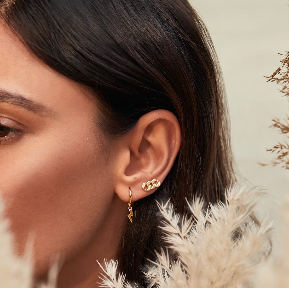 PARKER STUDS GOLD