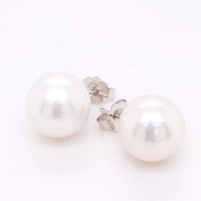 Pearl Stud Earrings