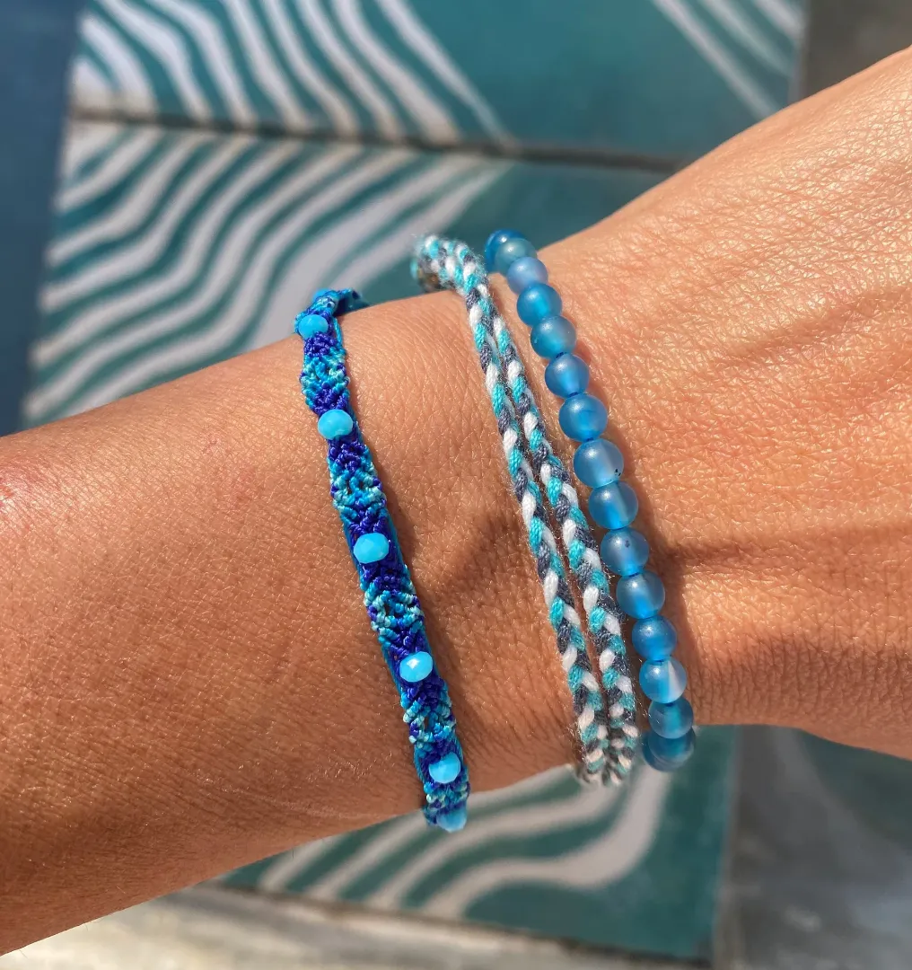 Power Chakra Bracelet Trio from Love is Project