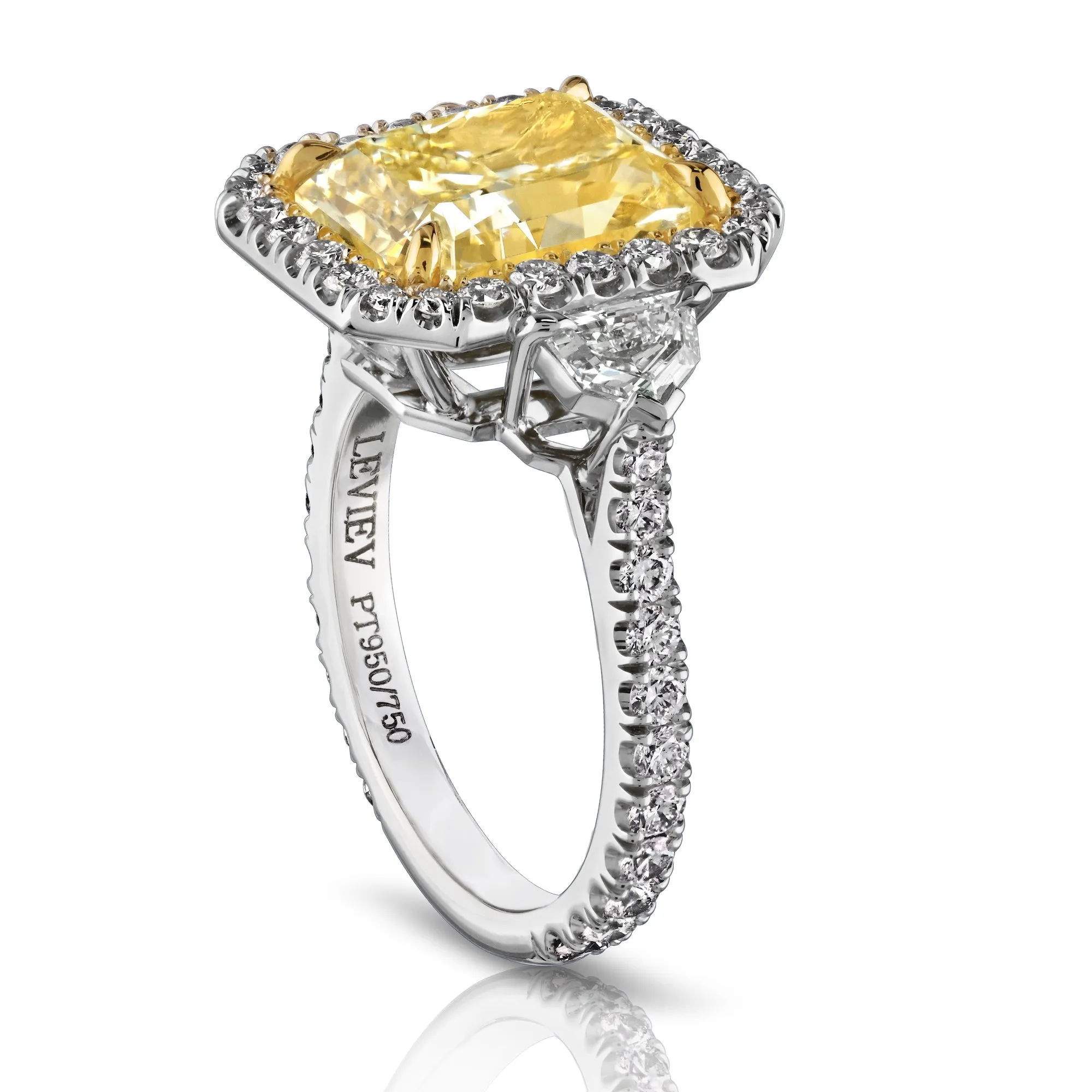 Radiant Cut Diamond Ring, 5 CT