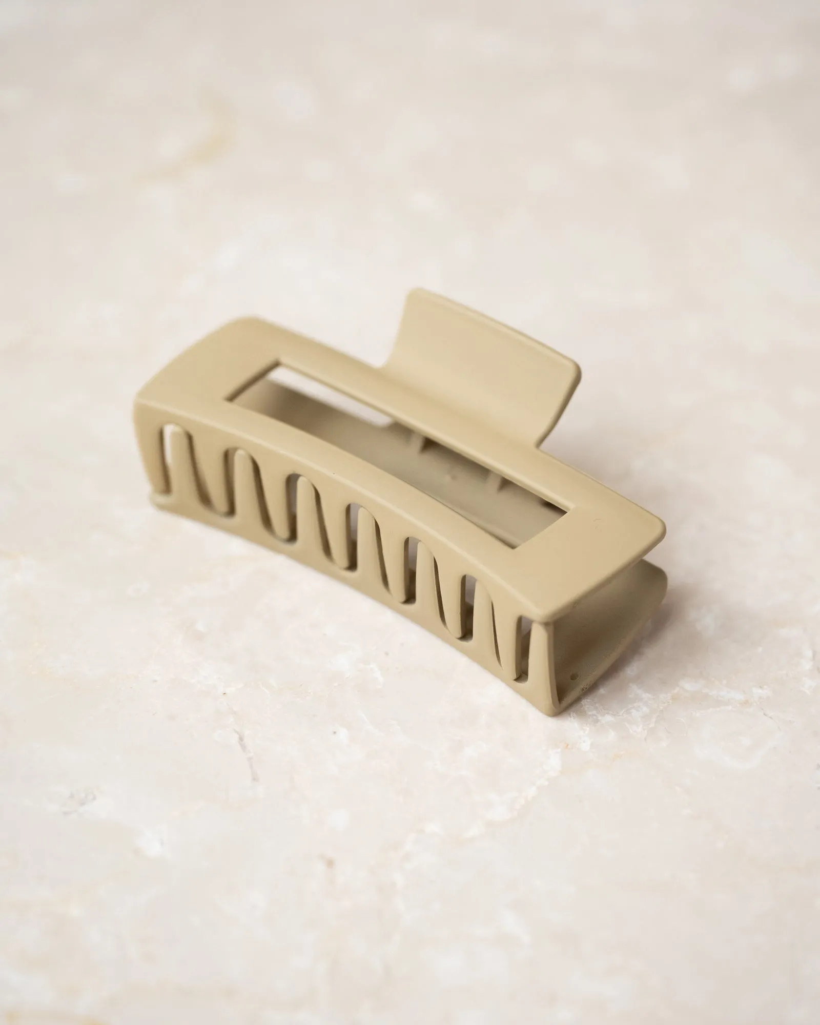 Rectangle Claw Clip Matte