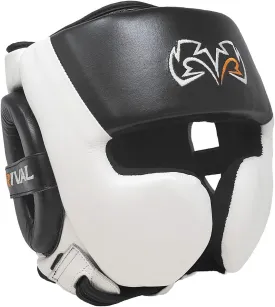 RIVAL Boxing RHG30 Mexican Headgear - Big Cheek Protectors for Optimal Nose and Eye Protection, Microfiber Inner Lining