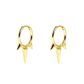 Rolling Gold Earrings