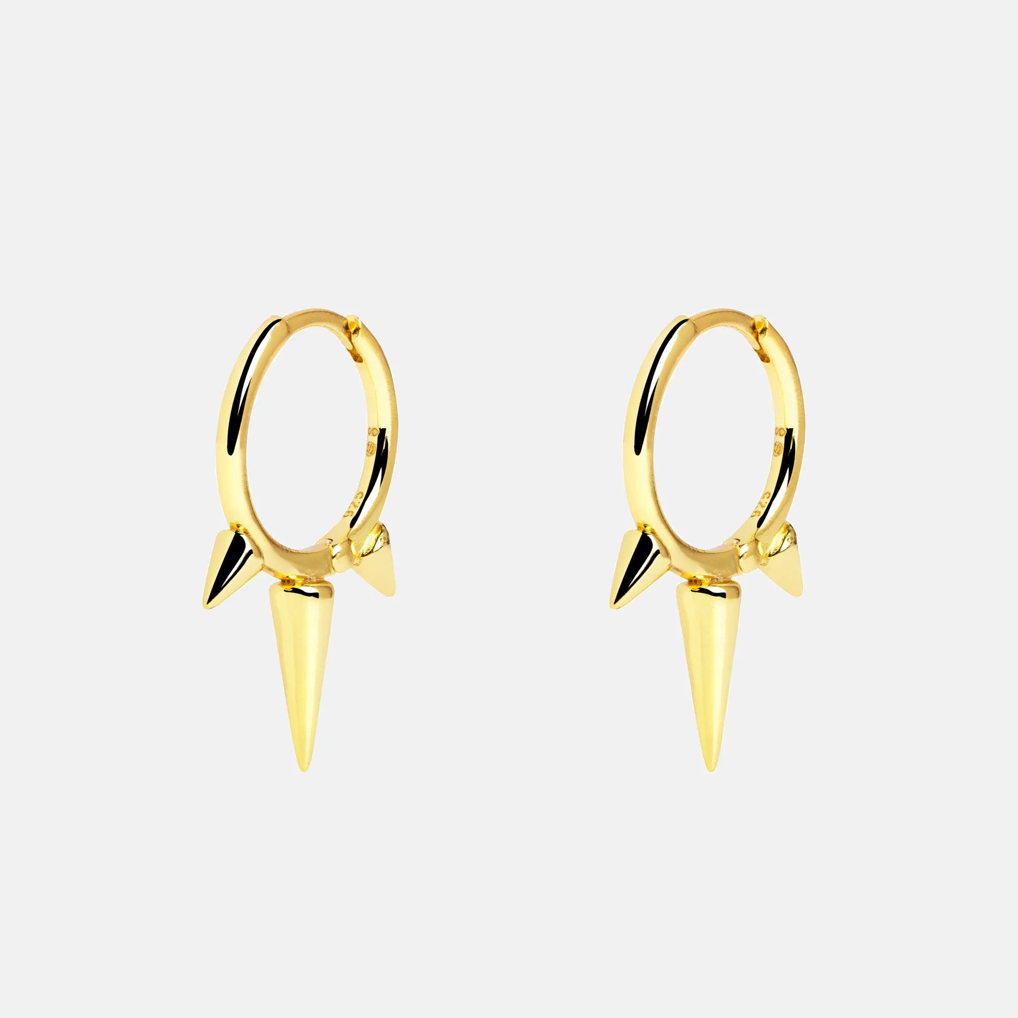 Rolling Gold Earrings