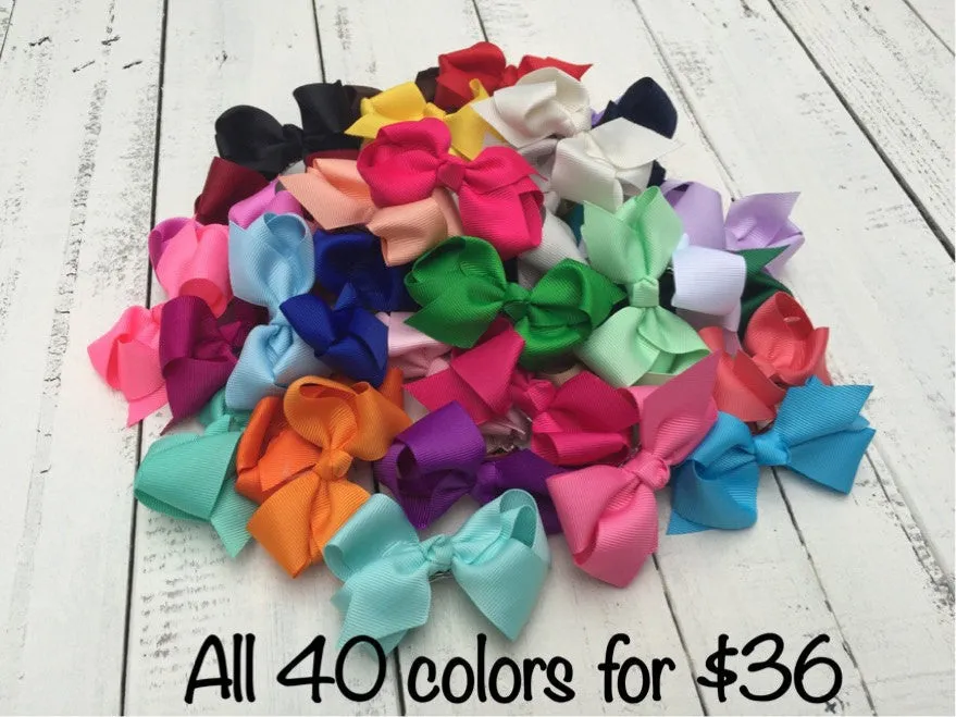 Set of 40 Bows (3.3")