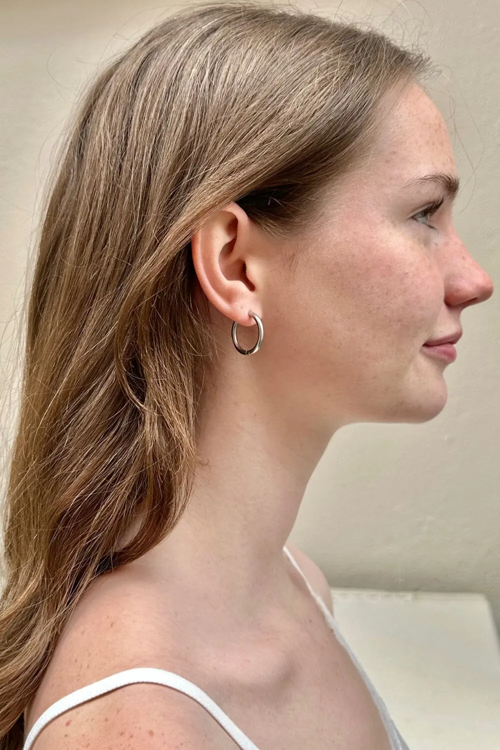 Stainless Steel Hoop Earrings