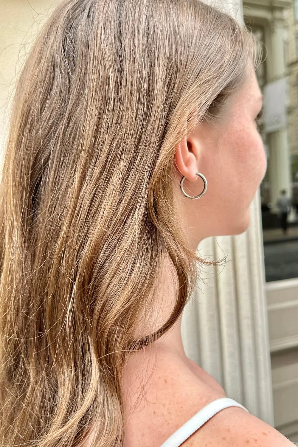 Stainless Steel Hoop Earrings