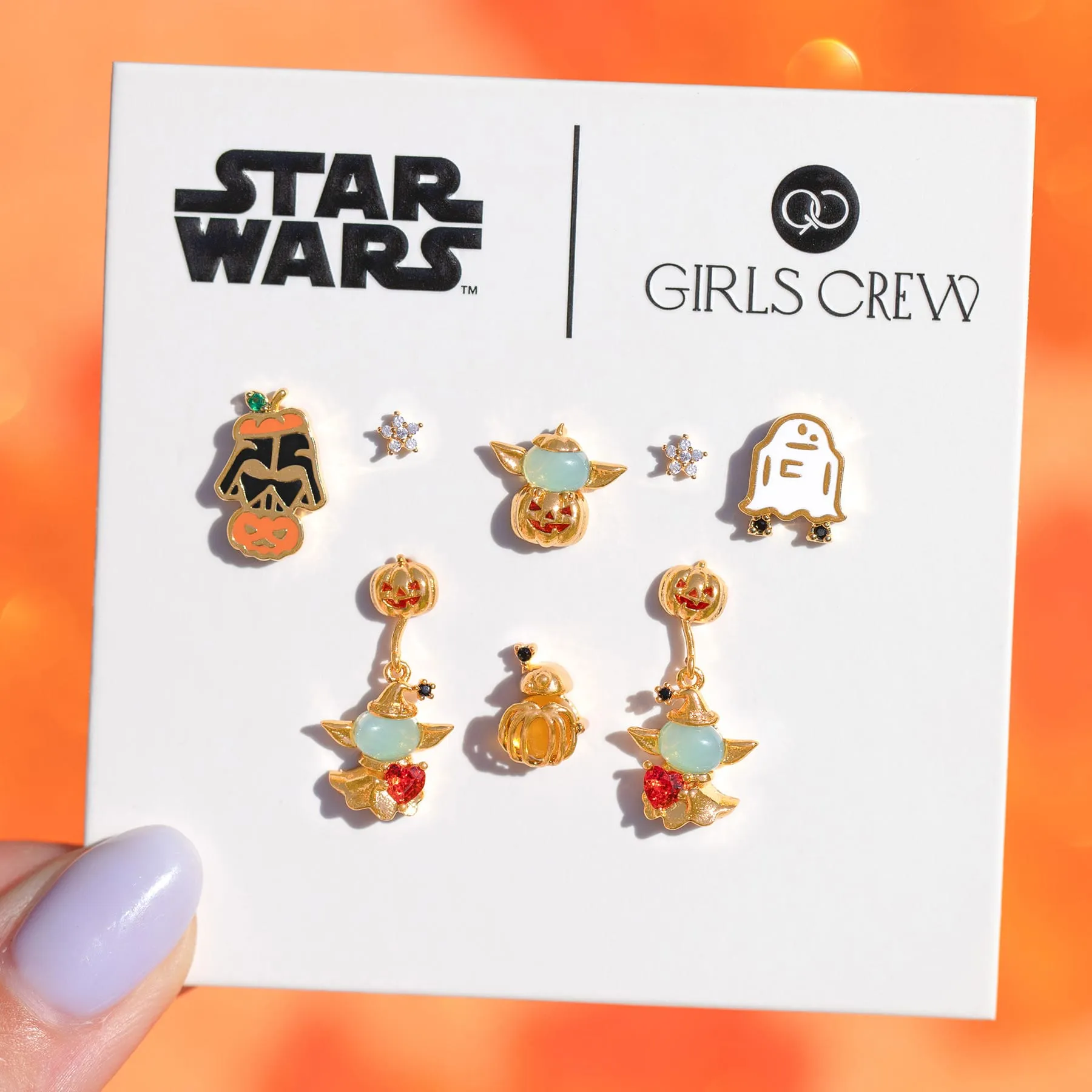 Star Wars™ Grogu™ Pumpkin Studs