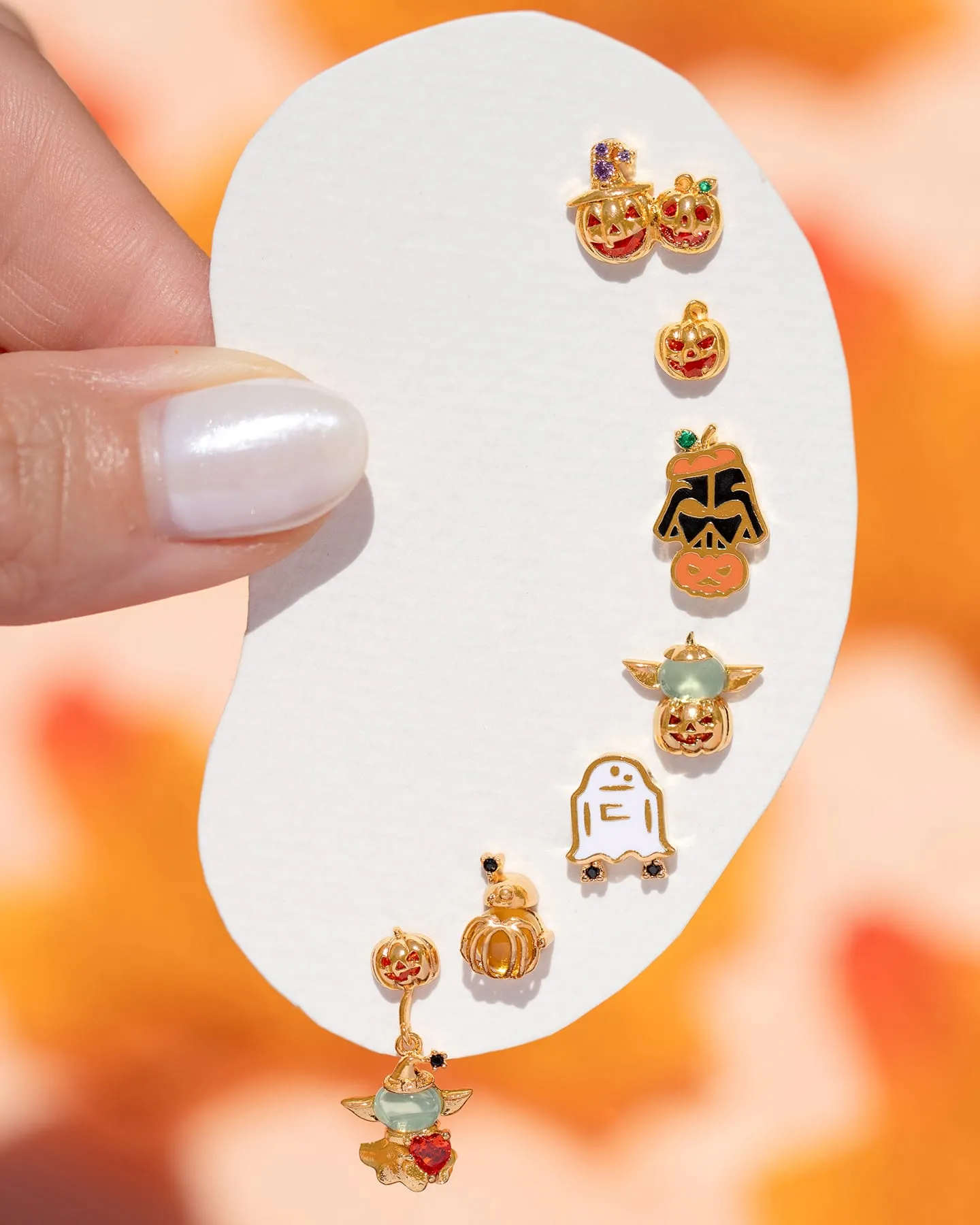 Star Wars™ Grogu™ Pumpkin Studs