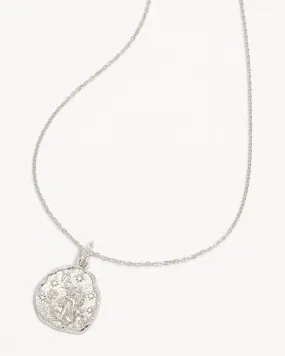Sterling Silver She is Zodiac Necklace - Capricorn