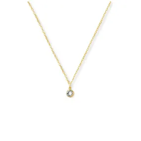 Tiny CZ Diamond Necklace