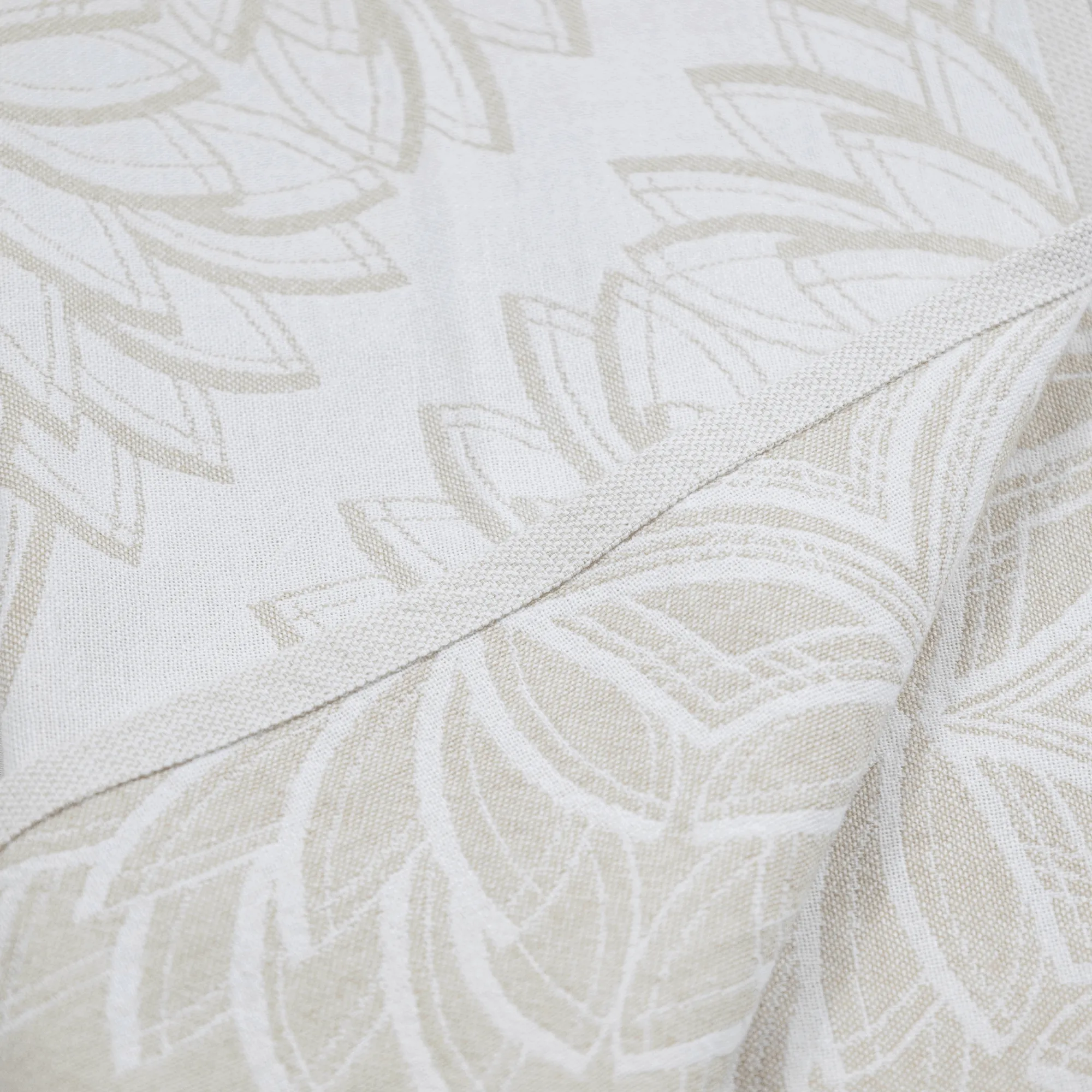 Turkish Cotton Hand Towel | Horona in Oat   White