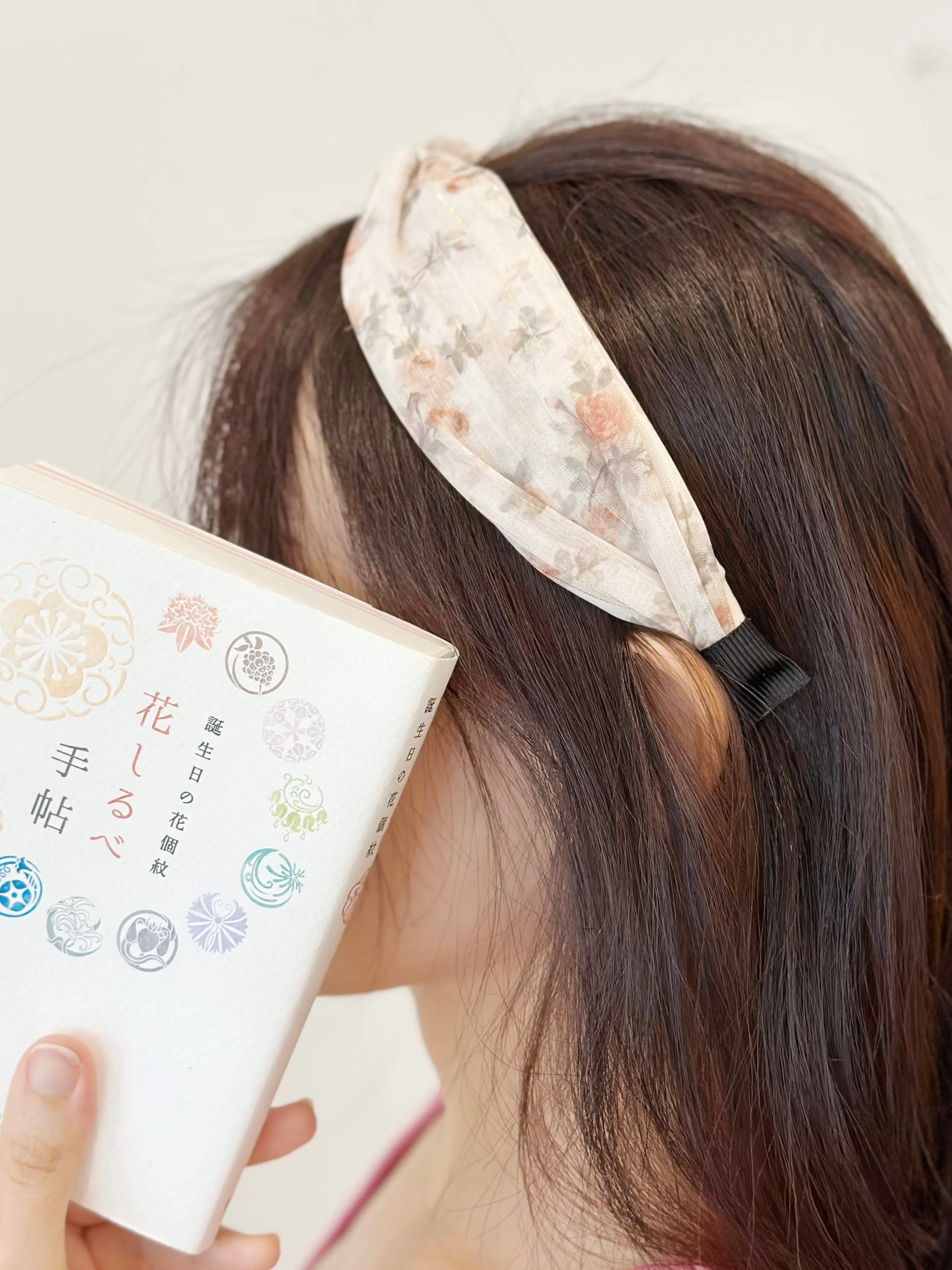 Vintage Rose Hair Band